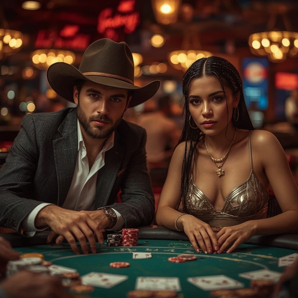 foto de dos jugadores de póker CHILLBET CASINO